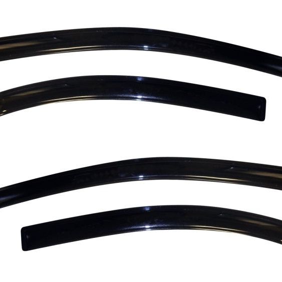 AVS 12-18 Chevy Sonic Ventvisor Outside Mount Window Deflectors 4pc - Smoke