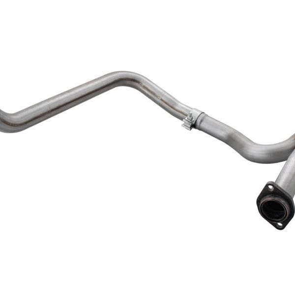aFe Power Twisted Steel Y-Pipe Stainless Steel 2.5in 12-14 Jeep Wrangler V6 3.6L-Headers & Manifolds-aFe-AFE48-46208-SMINKpower Performance Parts