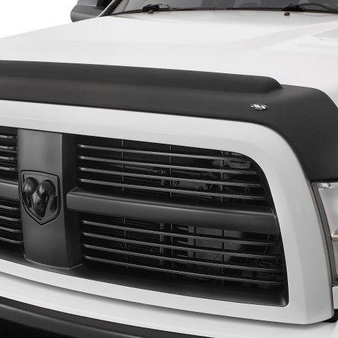 AVS 09-18 Dodge RAM 1500 (Excl. Sport Models) Aeroskin II Textured Low Profile Hood Shield - Black