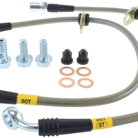 StopTech Stainless Steel Front Brake lines for 93-98 Supra-Brake Line Kits-Stoptech-STO950.44008-SMINKpower Performance Parts
