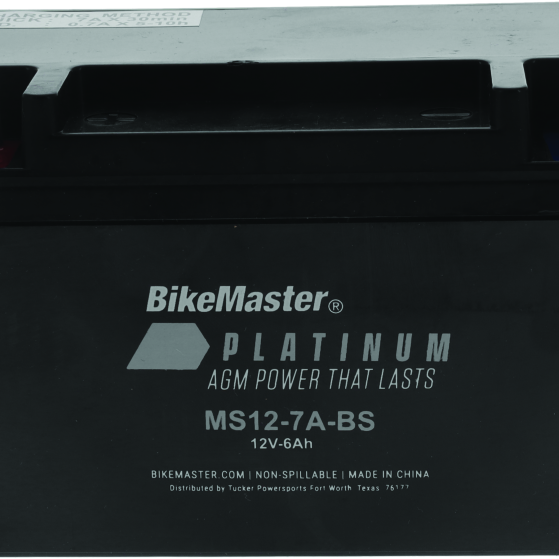 BikeMaster AGM Battery - MS12-7A-BS