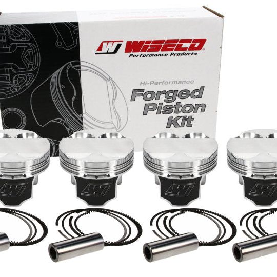 Wiseco Acura K20 K24 FLAT TOP 1.181X86.5MM Piston Shelf Stock Kit-Piston Sets - Forged - 4cyl-Wiseco-WISK631M865-SMINKpower Performance Parts