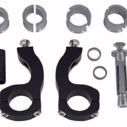 Acerbis X-Strong Mount Kit Universal Handguard - Black-Hand Guards-Acerbis-ACB2142010001-SMINKpower Performance Parts