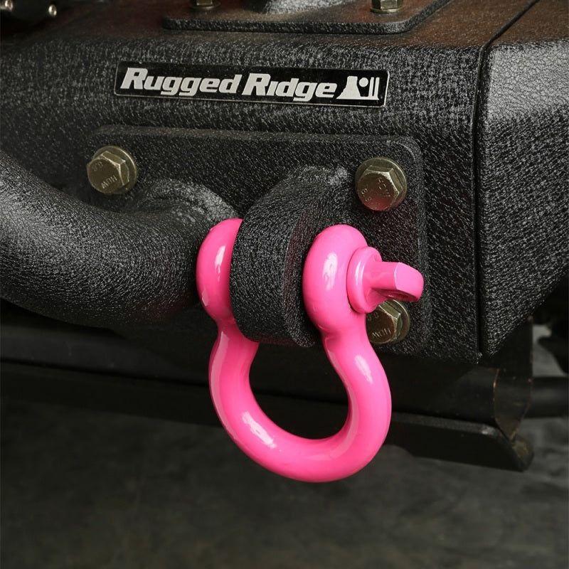 Rugged Ridge Pink 9500lb 3/4in D-Shackle