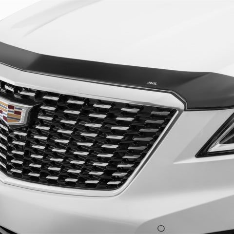 AVS 17-18 Cadillac XT5 Aeroskin Low Profile Acrylic Hood Shield - Smoke