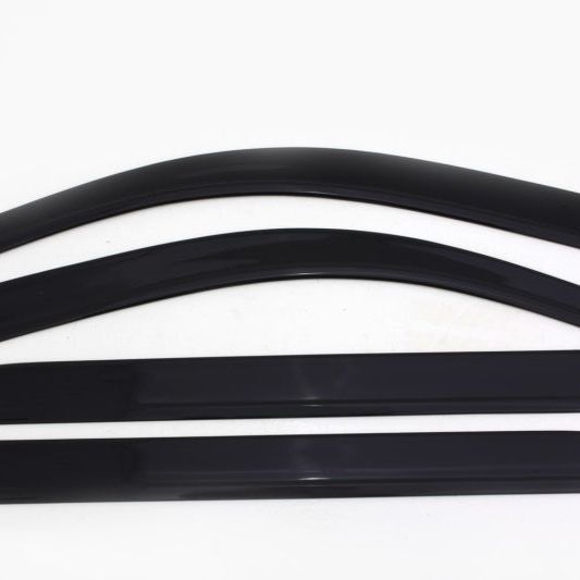 AVS 14-18 Chevy Silverado 1500 Crew Cab Ventvisor Low Profile Deflectors 4pc - Smoke