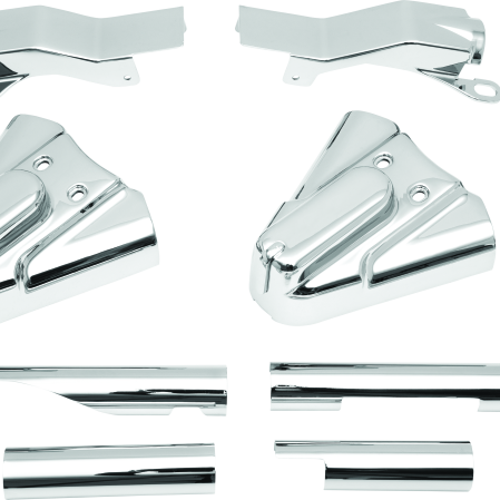 Kuryakyn Swingarm Cover Kit - Unlighted 86-99 Softail Models Chrome