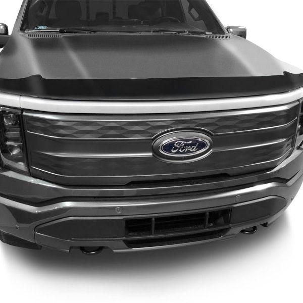 AVS 23-24 Ford F150 Lightning Aeroskin Low Profile Hood Shield - Smoke