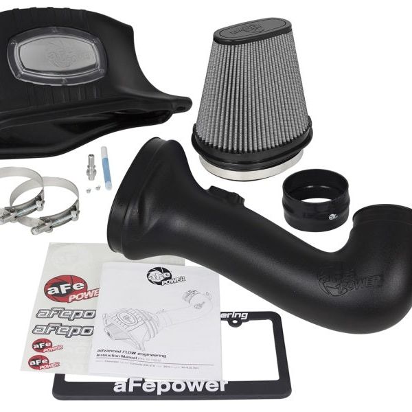 aFe Momentum Pro DRY S Cold Air Intake System 15-17 Chevy Corvette Z06 (C7) V8-6.2L (sc)-Cold Air Intakes-aFe-AFE51-74202-1-SMINKpower Performance Parts