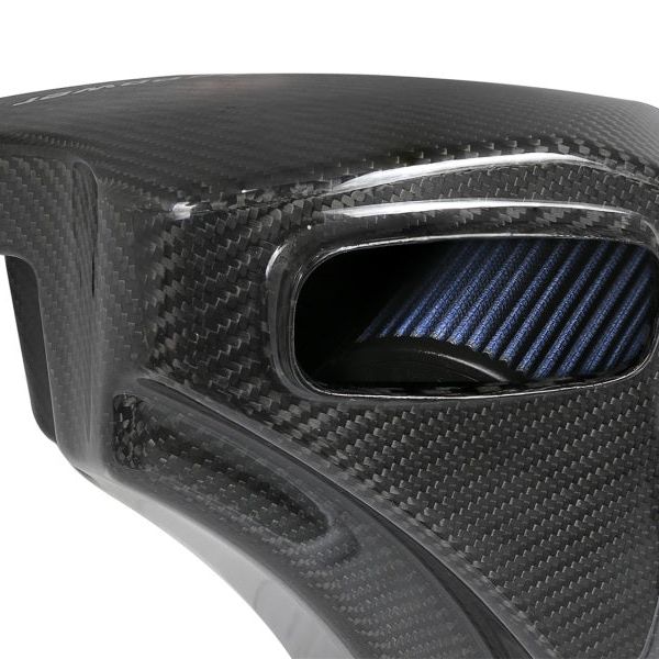 aFe Momentum GT Pro 5R Cold Air Intake System 15-17 BMW M3/M4 S55 (tt)-Cold Air Intakes-aFe-AFE54-76305-CF-SMINKpower Performance Parts