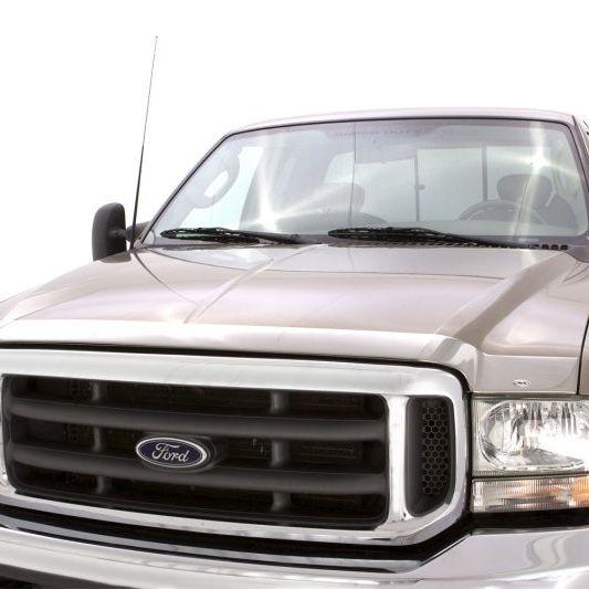 AVS 99-07 Ford F-250 Aeroskin Low Profile Hood Shield - Chrome