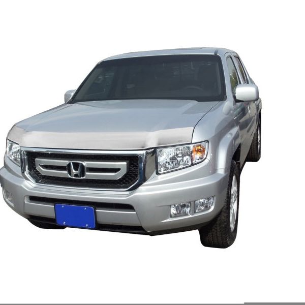 AVS 06-14 Honda Ridgeline Aeroskin Low Profile Hood Shield - Chrome