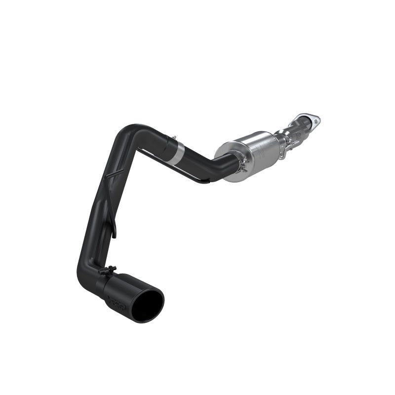 MBRP 11-14 Ford F150 3in Cat Back Single Side Exit Black Coated Exhaust System-Catback-MBRP-MBRPS5230BLK-SMINKpower Performance Parts