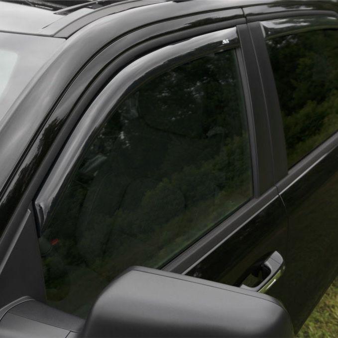 AVS 2019 RAM 1500 Crew Cab Ventvisor In-Channel Window Deflectors - 4pc - Smoke