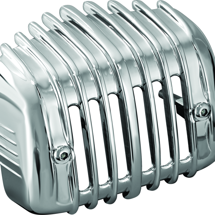 Kuryakyn Regulator Cover  01-17 Softail Chrome