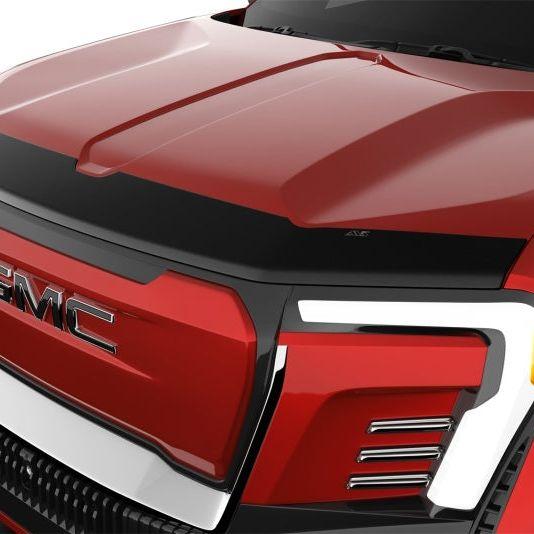 AVS 2024 GMC Sierra EV Aeroskin Low Profile Acrylic Hood Shield - Smoke