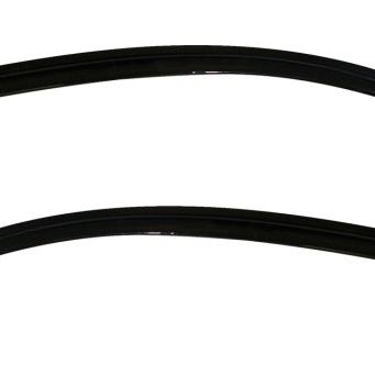 AVS 12-14 Ford Mustang Ventvisor Outside Mount Window Deflectors 2pc - Smoke