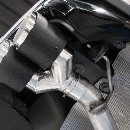 MBRP 20-21 Ford Explorer ST 3.0L EcoBoost Dual Rear Exit Axle Back w/ Quad Tip AL Exhaust System