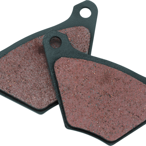 Twin Power 72-80 Banana Caliper Organic Brake Pads Replaces H-D 44135-74 44029-82 44098-77 44032-79