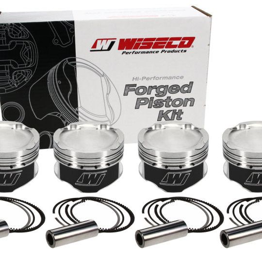 Wiseco Mazdaspeed 2.0 FS Turbo -16.5cc Dish Piston Shelf Stock Kit-Piston Sets - Forged - 4cyl-Wiseco-WISK614M835-SMINKpower Performance Parts