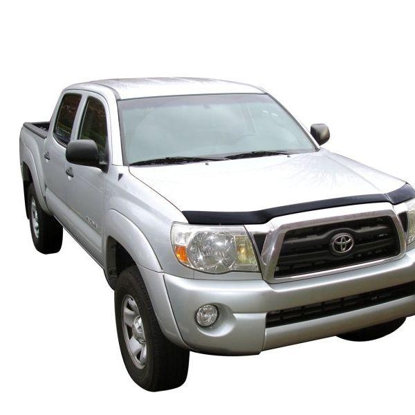 AVS 05-11 Toyota Tacoma Aeroskin Low Profile Acrylic Hood Shield - Smoke