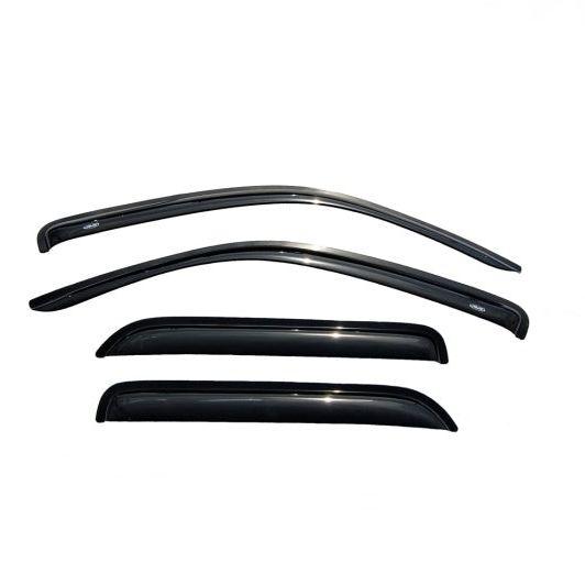 AVS 01-12 Ford Escape Ventvisor Outside Mount Window Deflectors 4pc - Smoke