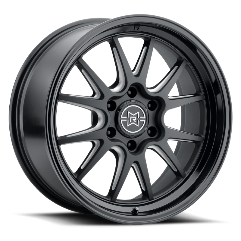 Method Raised MR802 20x10 / 8x180 BP / -18mm Offset / 124.1mm Bore - Double Black Milled Wheel