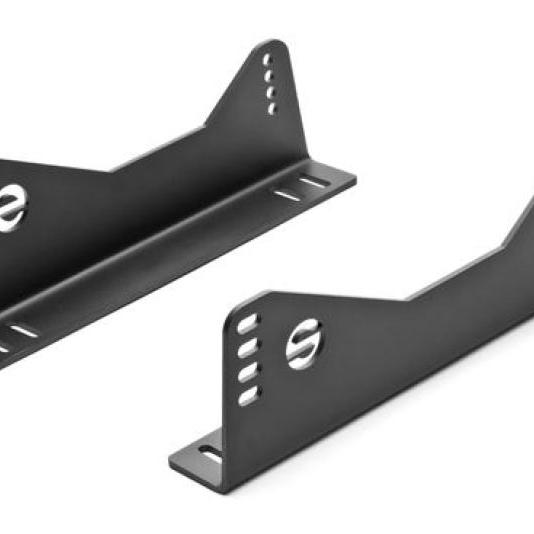 Sparco Side Mount Aluminum 90 Black-Seat Brackets & Frames-SPARCO-SPA600W90-SMINKpower Performance Parts