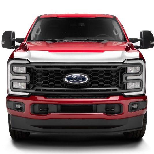 AVS 23-24 Ford F-250 Super Duty/F-350 Super Duty/F-450 Super Duty Aeroskin Hood Protector - Chrome