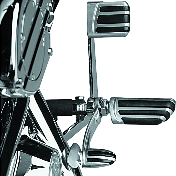 Kuryakyn Pilot Pegs With Stirrup Male Mount Adapter Chrome