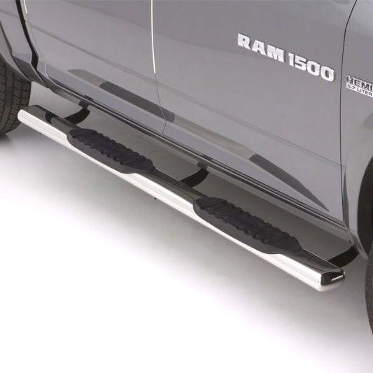 Lund 10-17 Dodge Ram 2500 Crew Cab 5in. Oval Straight SS Nerf Bars - Polished