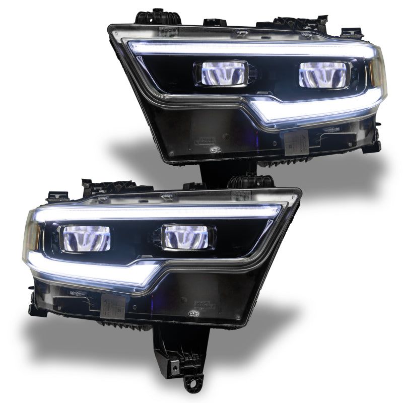 Oracle 19-21 RAM 1500 RGB Headlight Demon Eye Kit - LED Projector - ColorSHIFT w/o Controller-Headlights-ORACLE Lighting-ORL1456-334-SMINKpower Performance Parts