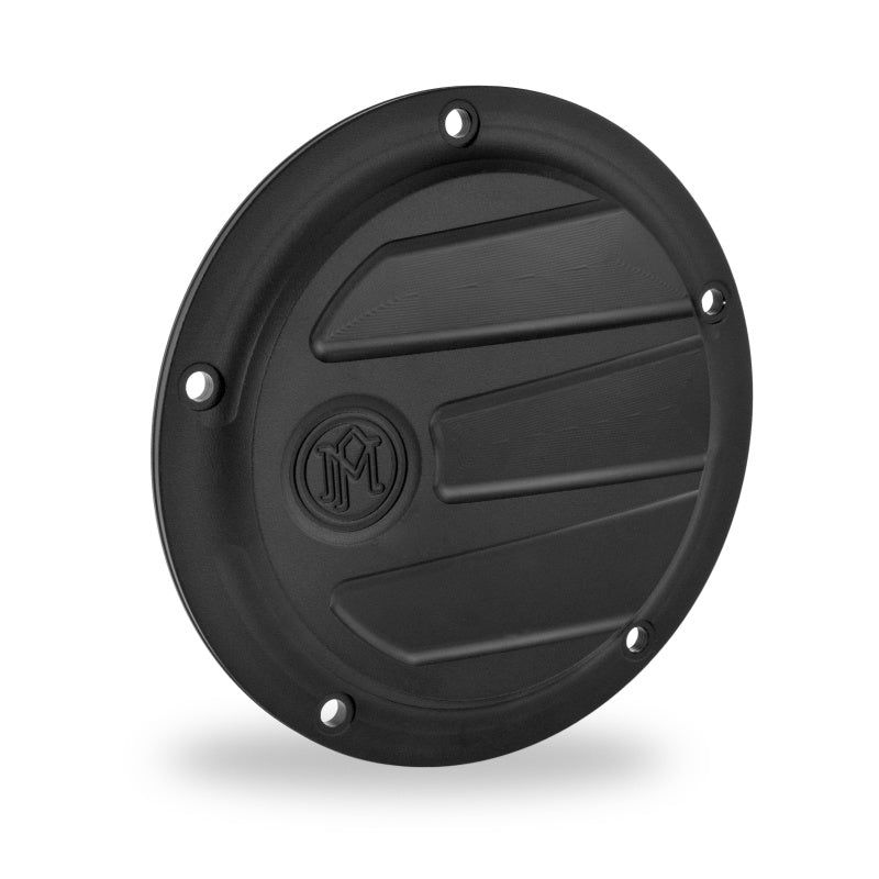 Performance Machine Derby Cover Scallop - Black Ops-Engine Covers-Performance Machine-PFM0177-2075M-SMB-SMINKpower Performance Parts