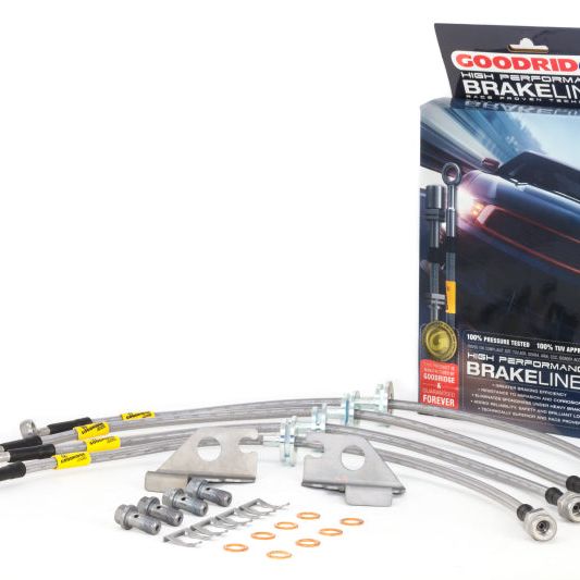 Goodridge 12-17 Chevrolet Caprice Police Package Only SS Brake Line Kit-Brake Line Kits-Goodridge-GRI23225-SMINKpower Performance Parts