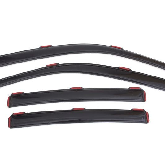 AVS 11-18 Dodge Charger Ventvisor In-Channel Front & Rear Window Deflectors 4pc - Smoke