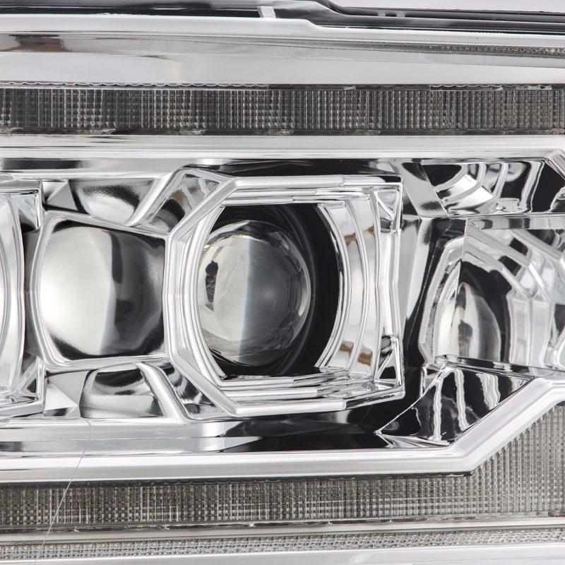AlphaRex 09-18 Dodge Ram 2500 LUXX LED Proj Headlights Plank Style Chrm w/Activ Light/Seq Signal/DRL-Headlights-AlphaRex-ARX880559-SMINKpower Performance Parts