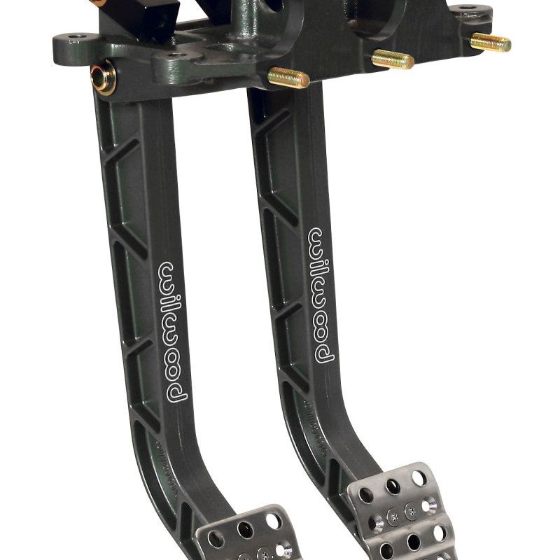 Wilwood Adjustable Dual Pedal - Brake / Clutch - Rev. Swing Mount - 6.25:1-Pedals-Wilwood-WIL340-11299-SMINKpower Performance Parts