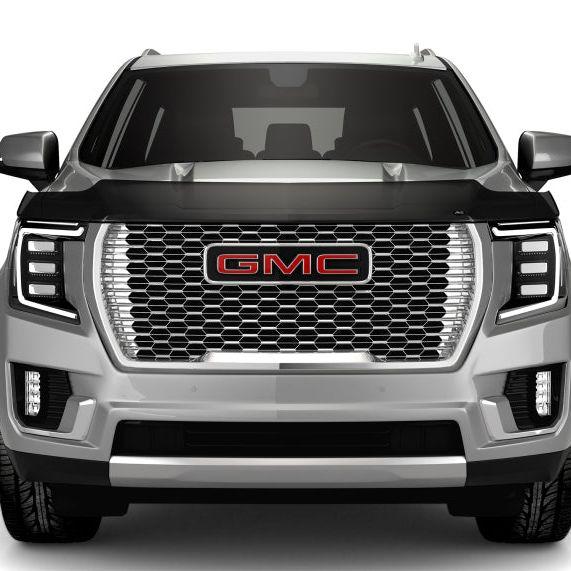 AVS 2021 GMC Yukon High Profile Bugflector II Hood Shield - Smoke