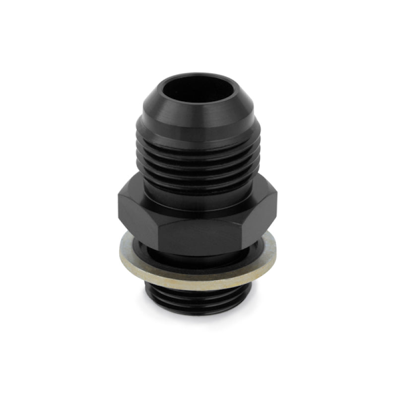 Mishimoto Sandwich Plate Fitting M20 x -10AN Black-Fittings-Mishimoto-MISMMSPF-10ANBK-SMINKpower Performance Parts