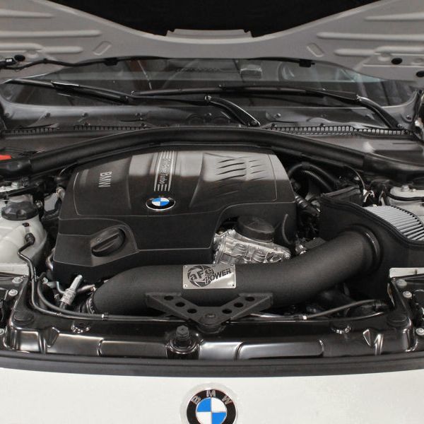 aFe MagnumFORCE Intakes Stage-2 Pro DRY S 12-15 BMW 335i (F30) L6 3.0L (t) N55-Cold Air Intakes-aFe-AFE51-12202-SMINKpower Performance Parts