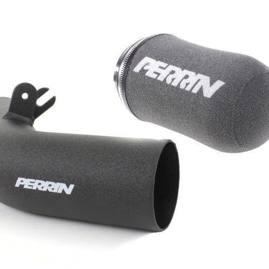 Perrin 08-14 WRX / 08-17 STi Black Cold Air Intake (Will Not Fit 2018 STI) - SMINKpower Performance Parts PERPSP-INT-322BK Perrin Performance