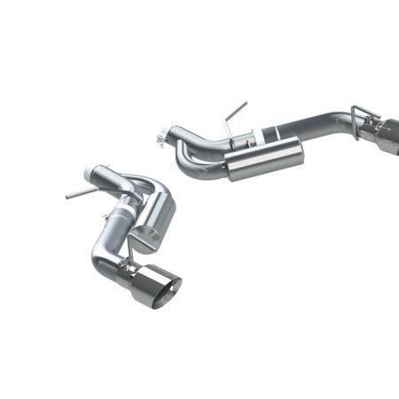 MBRP 16-19 Chevrolet Camaro SS Dual Rear Exit Axle Back w/ 4.5in OD Tips - T409 (Non NPP Models)