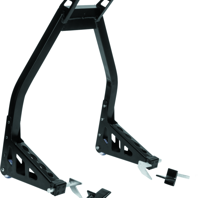 BikeMaster Universal Aluminum Stand - Rear - Black