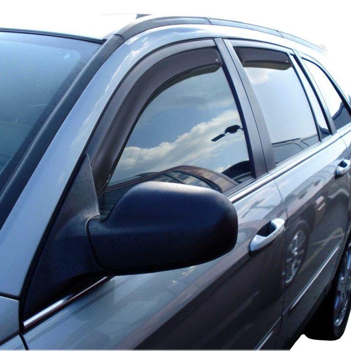 AVS 04-08 Chrysler Pacifica Ventvisor In-Channel Front & Rear Window Deflectors 4pc - Smoke