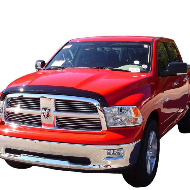 AVS 09-18 Dodge RAM 1500 (Excl. Rebel Models) High Profile Bugflector II Hood Shield - Smoke