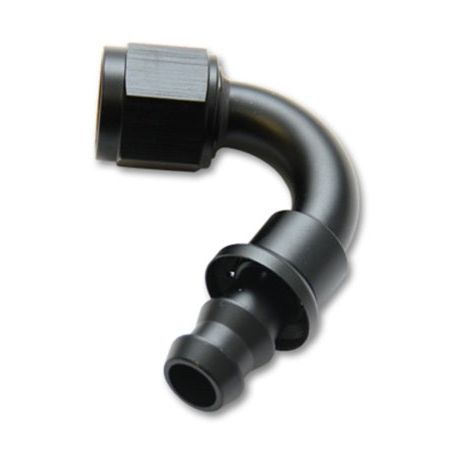 Vibrant Push-On 120 Degree Hose End Elbow Fitting - -4AN-Fittings-Vibrant-VIB22204-SMINKpower Performance Parts