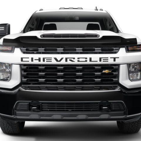 AVS 2020 Chevrolet Silverado 2500 Aeroskin Low Profile Hood Shield - Smoke