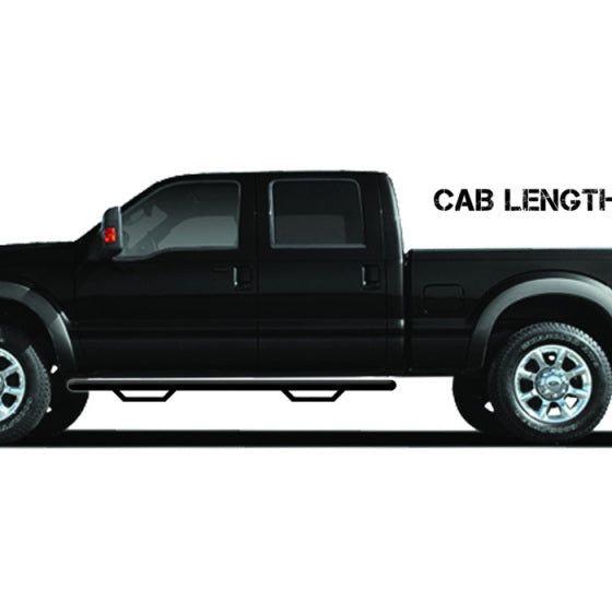 N-Fab RS Nerf Step 19-21 Dodge Ram 2500/3500 - Crew Cab - Tex. Black