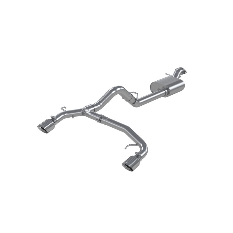 MBRP 21-22 Ford Bronco 2.3/2.7L EcoBoost 2/4-Dr 3in Catback Dual Split Rear Exit Aluminized Steel