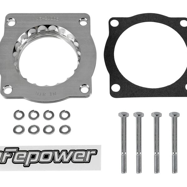 aFe Silver Bullet Throttle Body Spacers TBS BMW 5 Series (E60) 06-10 V8-4.8L